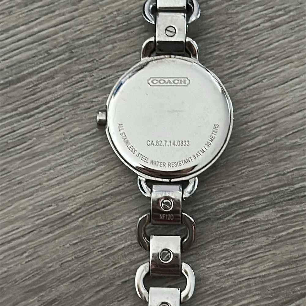 Coach Silver Watch - Picture 3 of 4